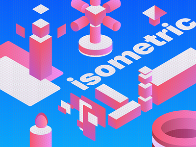 Free Isometric Projection Grid For Sketch App colors design dribbble flat free freebie grid illustration isometric sketch template ui vector