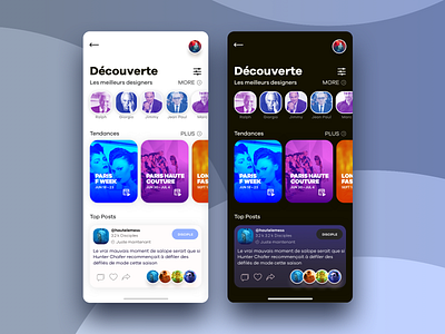 Fashion EMag 1 2 app app design blue branding colors discover fashion graphics interface ios iphone product sketch ui uidesign uiux ux