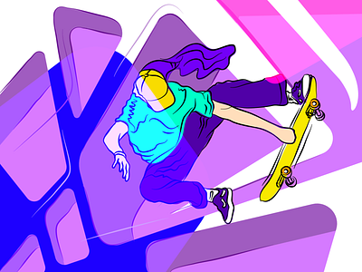 Skate Hero Illustration