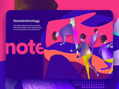 Nanotechnology - Hero illustration using Flexi activity affinity art character clean colors colour flexi hero human illustration landing mobile people play spot style ui vector web