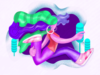 Jumpers - Character Lola - Digital Illustration