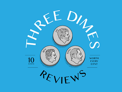 Three Dimes: Podcast Title Card