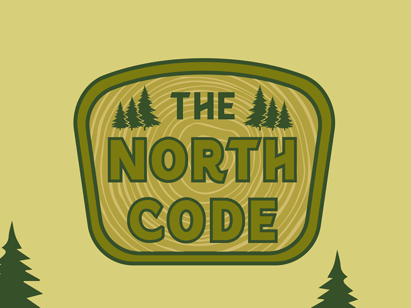 TNC Logo Options brand identity branding camping green logo moon north outdoors patches trees wisconsin woods