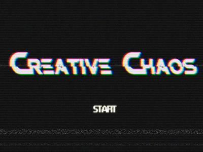 Creative Chaos 2d chaos creative design game glitch wallpaper