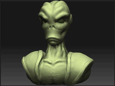 Alien Speed Sculpt by Julian Waller on Dribbble