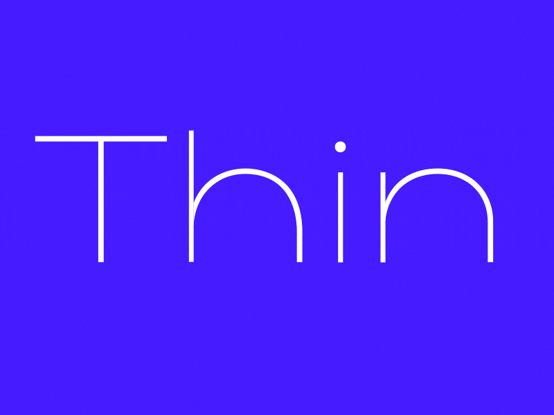 Thin to Fat! animation design kinetic type kinetic typography motiongraphics typography