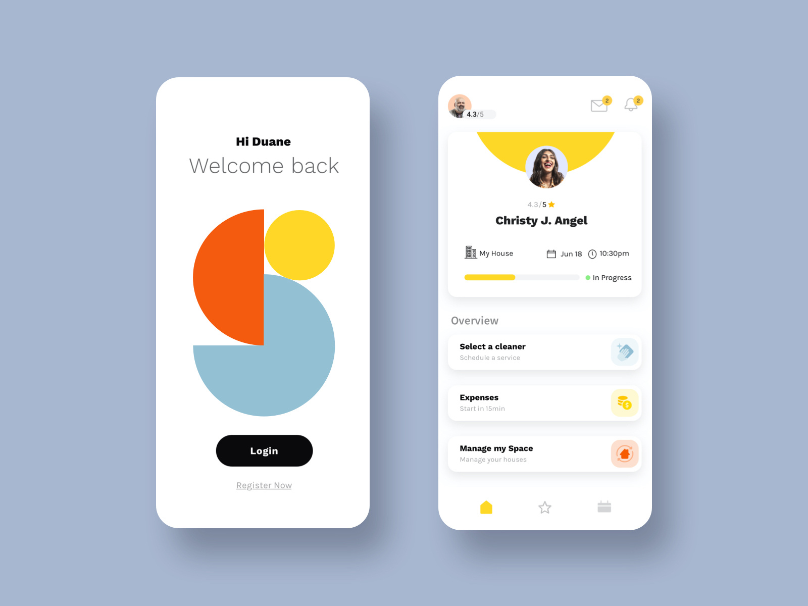 skep Landing by Renata on Dribbble