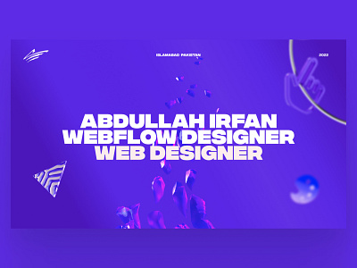 Wallpaper Concept ( Flux Academy ) awesome typography clean desktop wallpaper figma design flux academy gradient hand icon visual inspirational inspired integral cf font layer blur effect modern neat product design purple triangle visuals ui design ux design visual design wallpaper