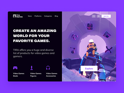 Games Shop designs, themes, templates and downloadable graphic elements on  Dribbble