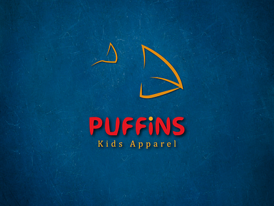 Puffins-Kids Apparel adobe branding design graphic design kidsapperal kidsclothing logo logodesign logodesigns puffin puffinbird
