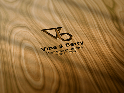 Vine & Berry adobe branding dailylogochallenege geometriclogos graphic design illustrator lettermark logo logodesign logodesigns photoshop