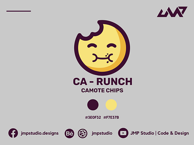 Ca - Runch | Camote Chips Logo