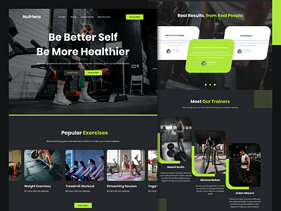 Nutriens - Fitness and Workout Trainers