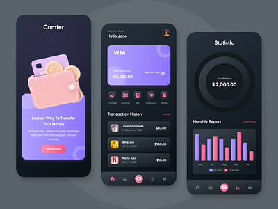 Comfer - Fintech Application