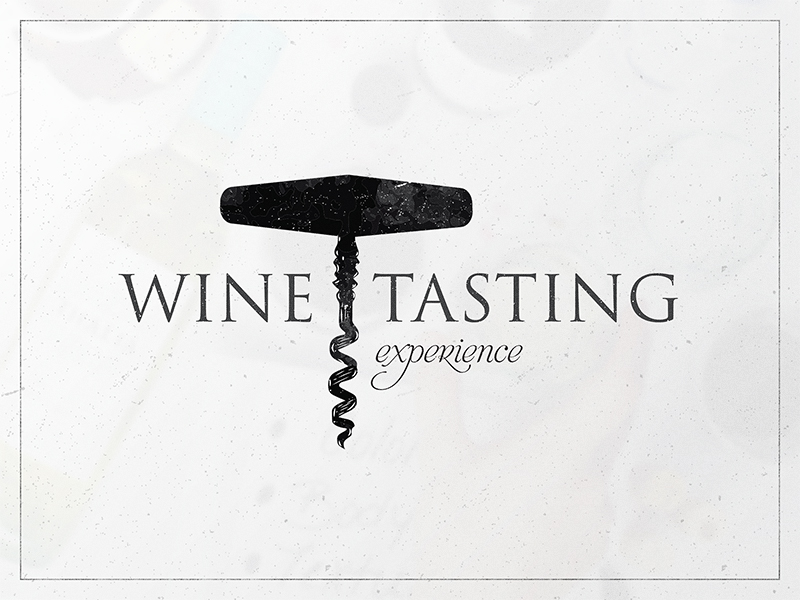 Wine Tasting Experience Logo V By Tom Lennon Design On Dribbble