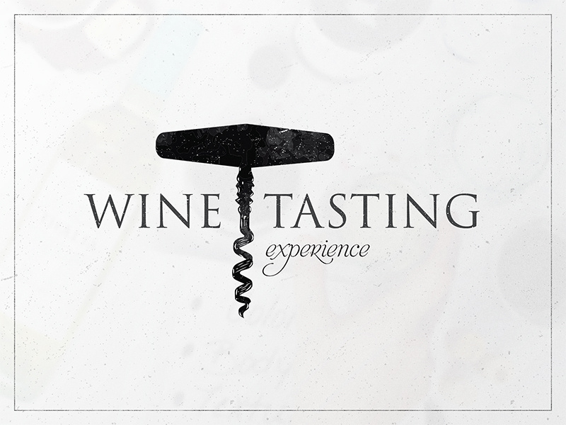 Wine Tasting Experience Logo V1 by Tom Lennon Design on Dribbble