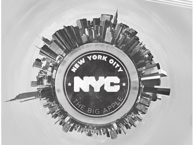 NYC Planet city new new york city nyc type typography york