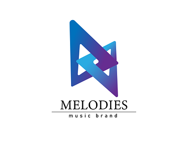 #MELODIES branding graphic design logo music music branding