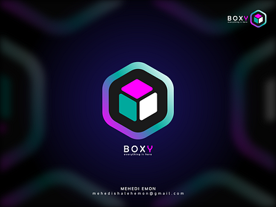 #BOXY adobe art box brand identity branding colorfull company concept creative delivery design e comerce graphic design illustration landing page logo minimal service ui website