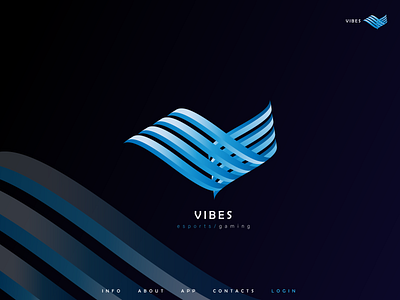 VIBES - Gaming adobe brand identity branding company concept creative design e shop esports gaming graphic design illustration letter logo live stream logo minimal stylish logo ui vibe youtube