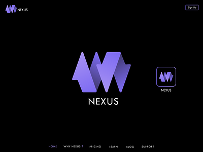 N E X U S 3d adobe art brand identity branding company concept creative design e comarce esports gaming graphic design illustration landing page logo nexus ui vector website