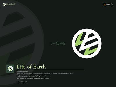 life of earth 3d adobe app brand identity branding company concept creative design earth earth day graphic design icon illustration life logo ui vector website