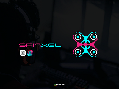 SPINXEL 3d adobe app icon branding chanel company concept consol creative design esports gaming graphic design illustration live logo minimal ui vector website