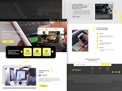 web design "ui design visual"