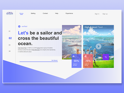 landing page design by rif