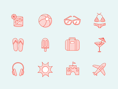 Vacation Icons
