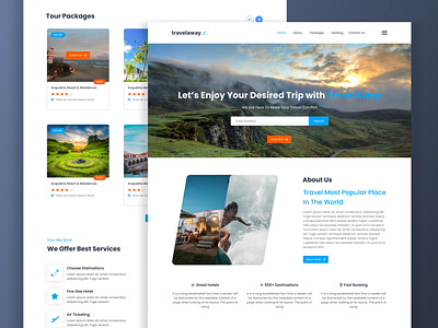 Travel Agency Landing Page