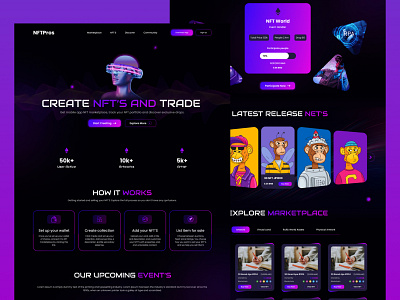 NFT Landing Page