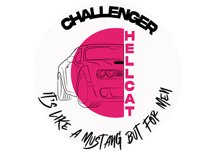 Challenger sticker