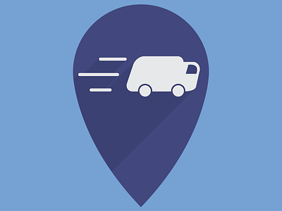 Delivery Icon app application delivery gps icon location map tag