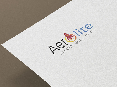 Aerolite logo company logo dailylogochallenge graphic design logo logodesign logodesignbusiness logodesignminimalist space logo