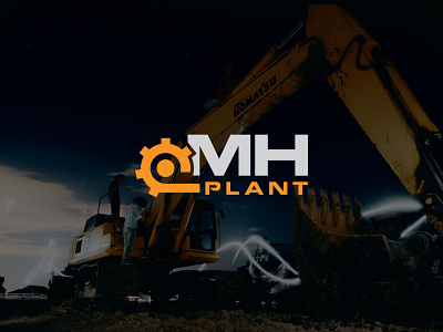 heavy machinery logo design