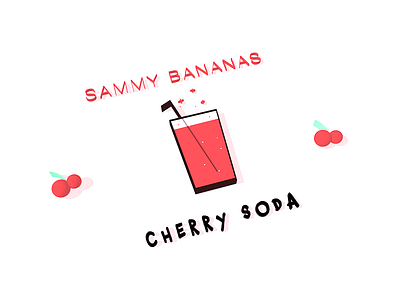 Cherry Soda 3D Album Practice 3d 3d for designers album art album cover c4d cinema4d