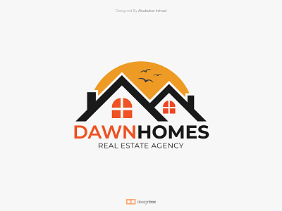 Real Estate Logo Concept agency logo branding business logo company design home logo house logo logo real estate