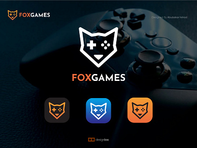 Fox Game | Gaming Logo business logo fox fox logo game game logo gaming gaming logo graphic design logo logo design minimal minimal logo online