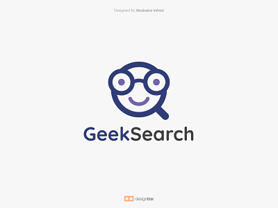 Geek Search Logo branding business logo company graphic design logo sear