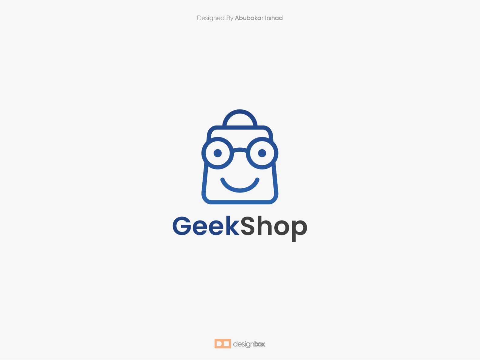 Geek Shop Online Store Logo by Abubakar Irshad on Dribbble