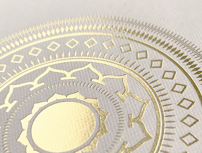 One Wybelenna Mandala branding gold gold foil logo logo design luxe luxury luxury branding mandala