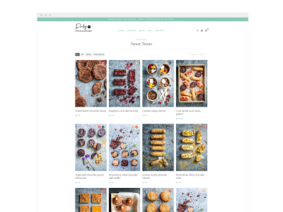 Daily by Fred & Ginger catering e commerce ecommerce food hospitality online shop online store products shopify ui ui ux ui design uiux webdesign