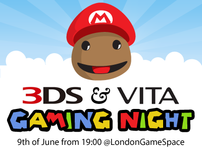 Gamingnight event london londongamespace portable gaming public