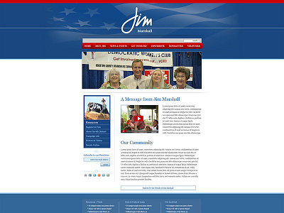 jim marshall campaign website