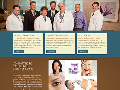 dermatologic surgery specialists website