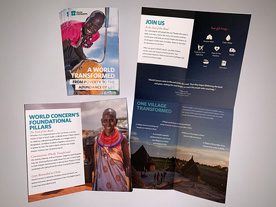 2019 World Concern Brochure brochure layout print