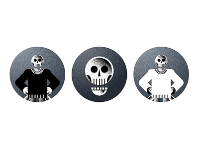 Hello Skeletons! 2d design illustration skeleton vector