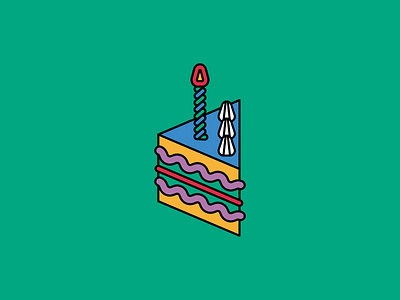 Greeting Card - Birthday 2 2d art color design drawing food illust illustration vector