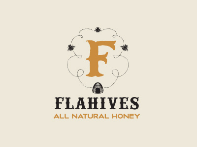 Flahives Honey Logo Comp